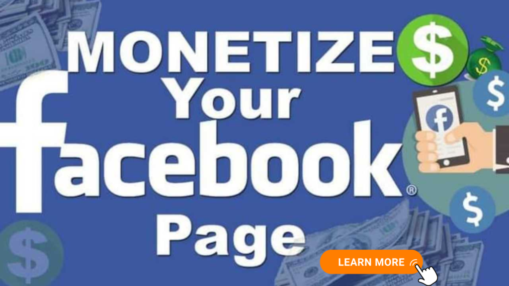 can we monetize Facebook page 